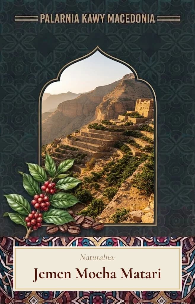 Kawa Jemen Mocha Matari naturalna arabica